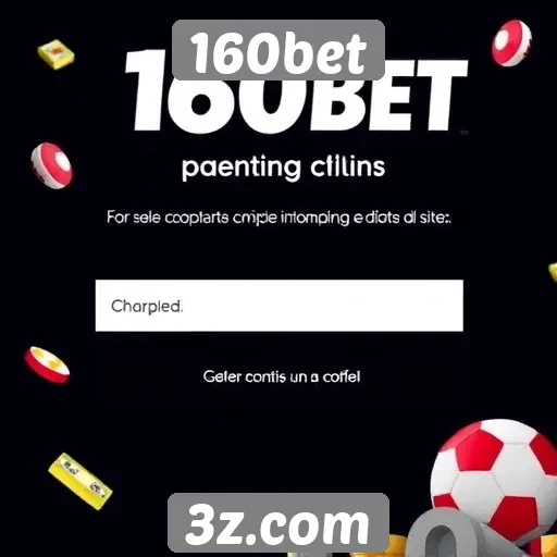 Como criar uma conta no 160bet