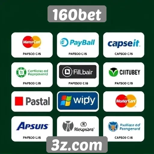 Exploração das opções de pagamento disponíveis no 160bet